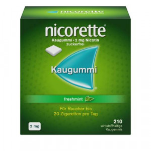 Produktbild von NICORETTE Kaugummi 2 mg freshmint