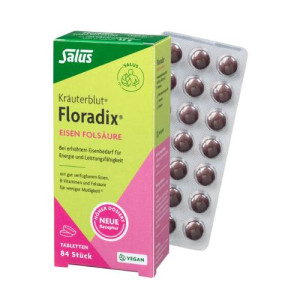 Produktbild von FLORADIX Eisen Folsäure Tabletten