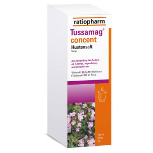 TUSSAMAG concent Hustensaft 30,2 g/100 ml Sirup TUSSAMAG concent Hustensaft 30,2 g/100 ml Sirup
