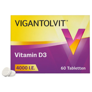 Produktbild von VIGANTOLVIT 4000 I.E. Vitamin D3 Tabletten