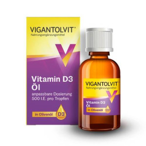 Produktbild von VIGANTOLVIT 500 I.E./Tropfen D3 Öl