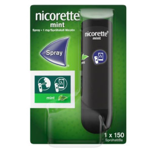 NICORETTE Mint Spray 1 mg/Sprühstoß NFC NICORETTE Mint Spray 1 mg/Sprühstoß NFC