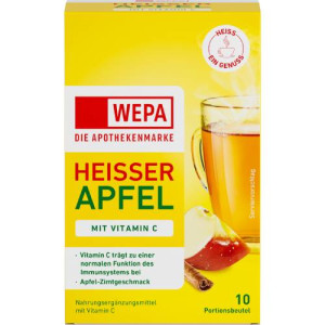 Produktbild von WEPA heißer Apfel+Vitamin C Pulver