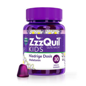Produktbild von WICK ZzzQuil Gute Nacht Kids 30 St.