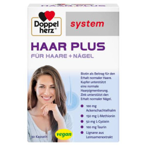 DOPPELHERZ Haar Plus system Kapseln DOPPELHERZ Haar Plus system Kapseln