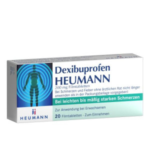 DEXIBUPROFEN HEUMANN 200 mg Filmtabletten DEXIBUPROFEN HEUMANN 200 mg Filmtabletten