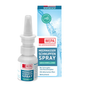 WEPA Meerwasser Schnupfenspray abschwellend WEPA Meerwasser Schnupfenspray abschwellend
