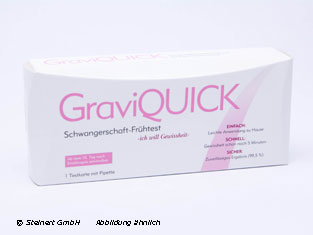 GRAVIQUICK Schwangerschafts-Frühtest