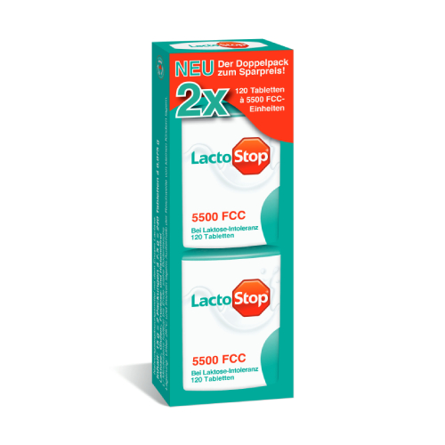 LACTOSTOP 5.500 FCC Tabletten Klickspender Dop.Pa.