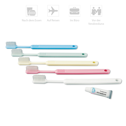 MIRADENT Happy Morning Travel Kit inkl.Zahnpasta