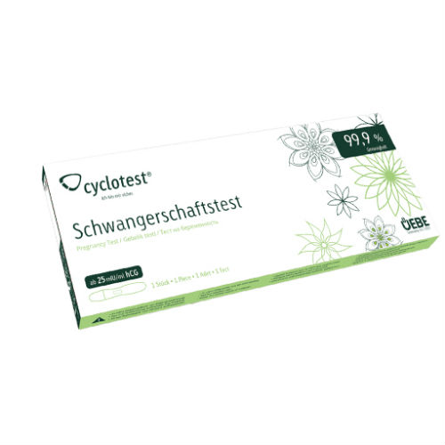CYCLOTEST Schwangerschaftstest 25 mlU/ml Urin