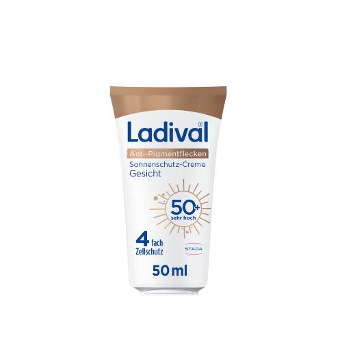 LADIVAL Anti-Pigmentflecken Creme Gesicht LSF 50+